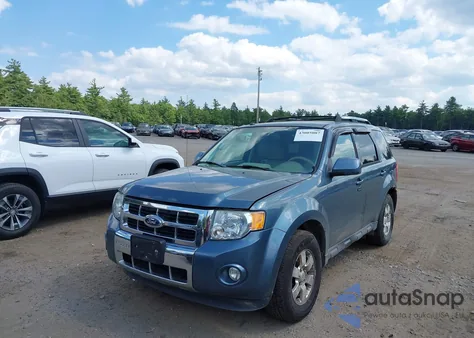 2012 Ford Escape Limited z USA, uszkodzony, nr VIN 1FMCU9EGXCKB86551